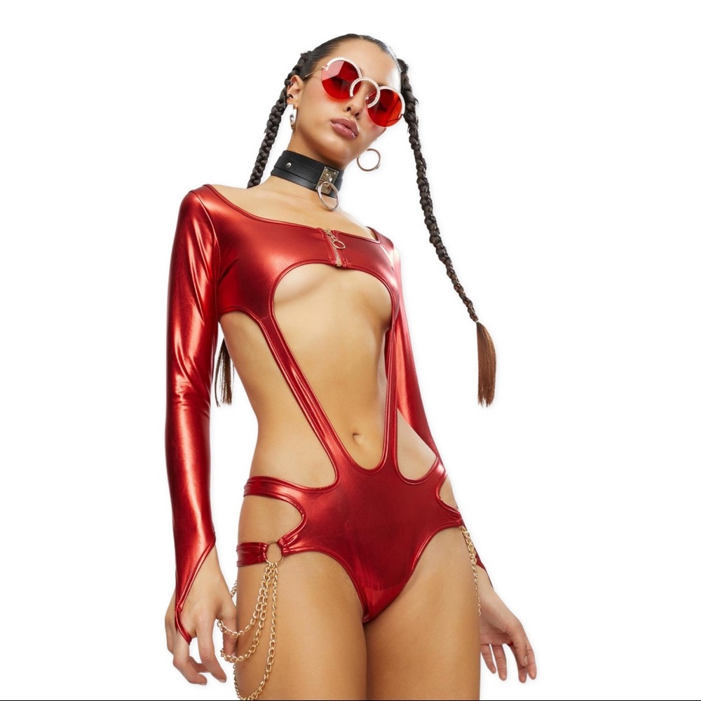 RUBY ATOMIC BLISS CUT-OUT BODYSUIT